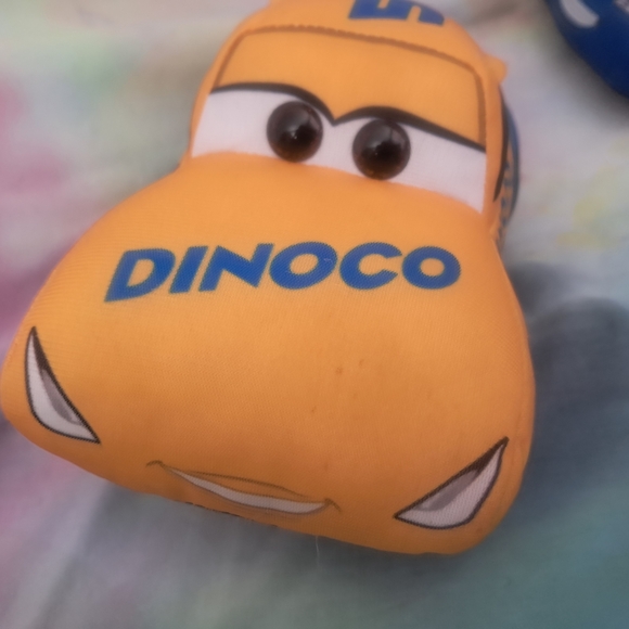 Disney Cars Plush Set - Red, Blue, Yellow, Brown - Picture 3 of 4